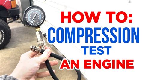 What is the proper way to do a compression test on a snowmobile..